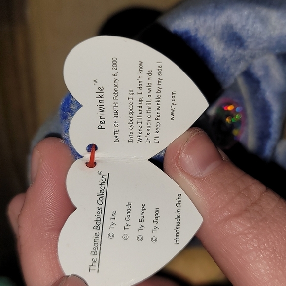 Ty Beanie Babies Periwinkle and Sunny Bears - Picture 7 of 9